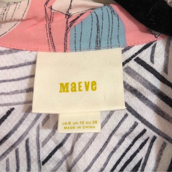 Anthropologie Maeve Tourista Sailboat Romper in Pink Size 6 - Picture 7 of 7